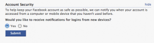 Facebook Security