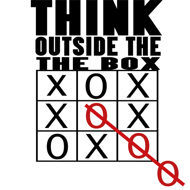 simple examples of thinking outside the box